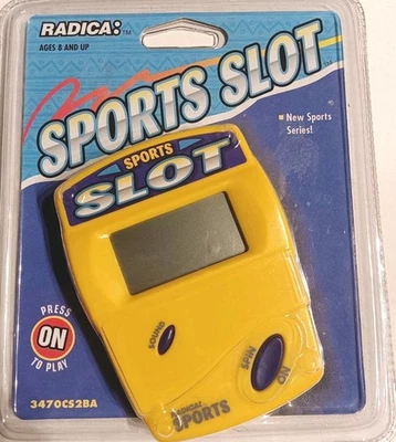 Vintage Radica: Juego Portátil Ranura Deportiva Nº 3470CS2BA - Nuevo Ver Descripción Foto 1 de 4