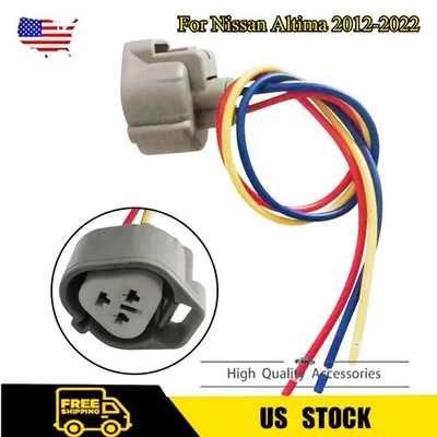 1× For Nissan Altima 2012-2022 Front Turn Signal Light Connector Pigtail 3-Pin - Image 1 of 4