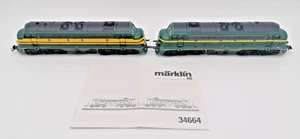 Märklin H0 34664 Doppel Diesellok Serie 202 + 203 der SNCB neuwertig ohne OVP - Bild 1 von 19