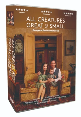 All Creatures Great and Small: TV Series Seasons 1-5 (DVD,10-Disc Set) Region 1！