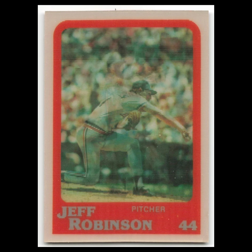 Jeff Robinson Rookie #46 1988 Sportflics Rookies II Detroit Tigers Baseball Card - Image 1 of 3