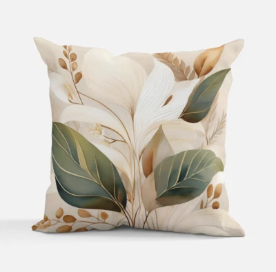 Cojín Almohada Natural Inspirado en Boho 12x12" 16x16" 24x24" Poliéster Foto 1 de 4