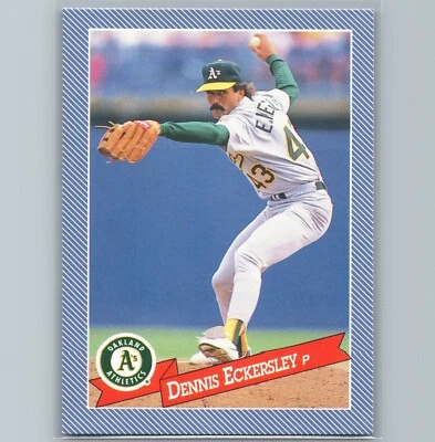 1993 Continental Baking Hostess Baseballs - #11 Dennis Eckersley - Image 1 of 2