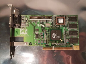 ATI RAGE PRO TURBO AGP 109-49800-11 AGP 8MB SDRAM Video Graphics Card - Picture 1 of 3