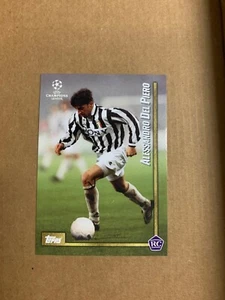 2020 TOPPS 1995-96 ALESSANDRO DEL PIERO UEFA THE LOST ROOKIE RC JUVENTUS ITALY - Picture 1 of 2
