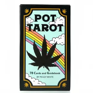Baraja de Tarot Pot 78 Cartas Guía Inspirada en Cannabis Tarot Insight Guidance Reino Unido - Imagen 1 de 5
