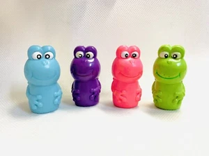 NEW Frog Finger Vinyl Puppets Bath Tub Toy Party Favor (12 LOT) by 12 Fun - Picture 1 of 4