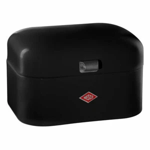 Wesco single Grandy breakfast box lunch box sandwich box black pressed steel - Picture 1 of 1