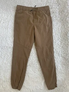 Univibe Boys Jogger Pant Size M Dark Khaki School Uniform - Picture 1 of 4