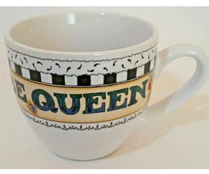 Tazza da tè o caffè Mary Englebreit 'It's Good To Be Queen' made in Taiwan vintage - Foto 1 di 6