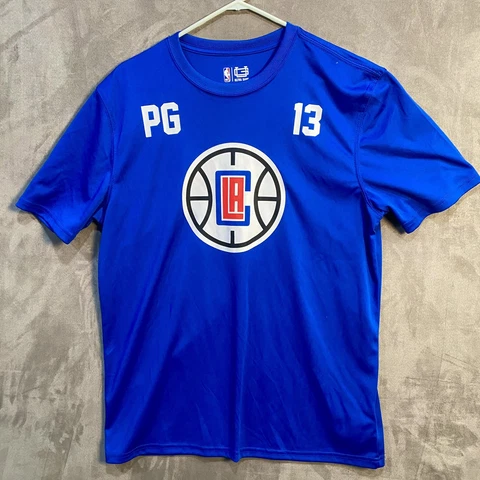 Los Angeles Clippers - Paul George Mens Active Tee Shirt Ultra Game NBA Cover
