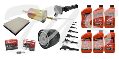 Tune Up Kit 2004 Mercury Grand Marquis Heavy Duty Ignition Coil DG508 FD503 - Image 1 of 4
