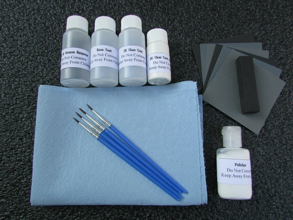 Kit de pintura de 2 etapas con revestimiento transparente 2K para Audi A3 A4 S3 S4 2019-2023 Foto 1 de 1