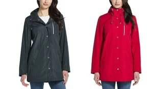 Weatherproof Ladies Button-up Rain Jacket - Picture 1 of 21