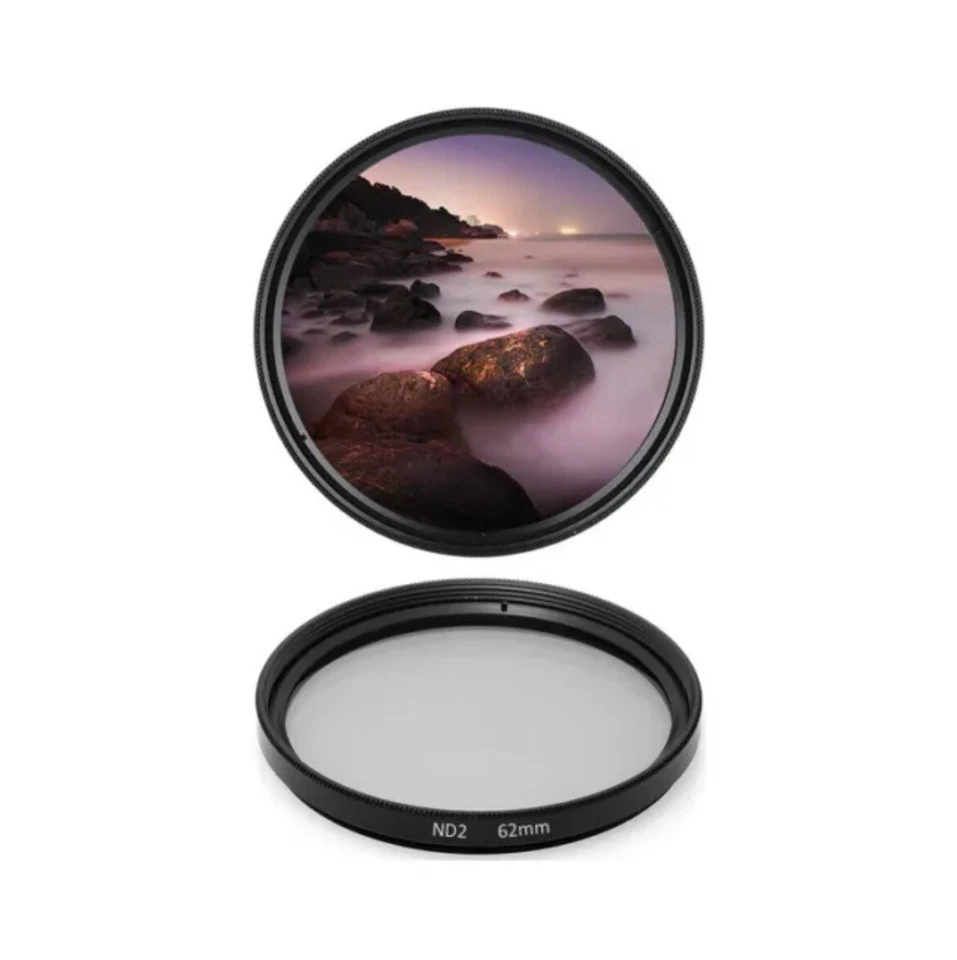 Digital Filter Protector ND2 Filter Grey Filter 62mm ND 2 Neutral Density NEW - Image 1 of 1
