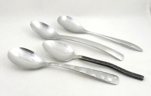 Mixed Lot Flatware 4 Dinner Spoons GS - Oxford Hall - Cambridge .. Stainless  - Picture 1 of 11