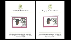 Granada 1988 Deporte Béisbol Americano EE. UU. Willie Mayes Pruebas Raras MNH - Imagen 1 de 3