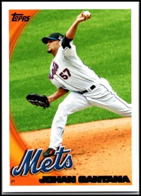2010 Topps #573 Johan Santana - FREE SHIPPING! - Image 1 of 2