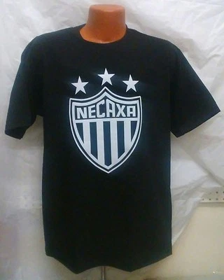 nuevo club necaxa rayos playera algodón negro Foto 1 de 4