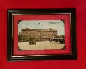 General Electric Co. Oficina principal Schenectady, Nueva York. Postal publicitaria enmarcada - Imagen 1 de 3