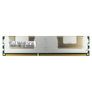 Samsung M393B1K70BH1-CF8 8GB 2Rx4 DDR3 PC3-8500R ECC REG RDIMM Server Memory RAM