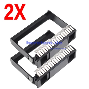 2Stück HP 652994-001 3.5" LFF Hard Drive HDD Caddy Filler Blank For DL180 DL360 - Picture 1 of 10