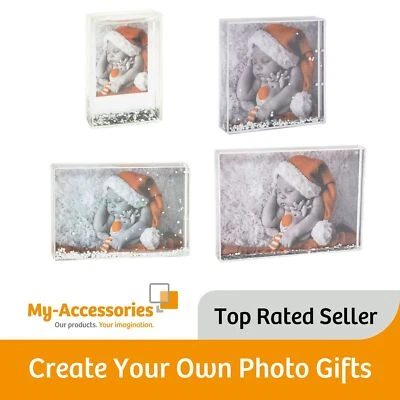Acrylic Glitter Photo Blocks - Bring Your Images to Life - Image 1 of 4