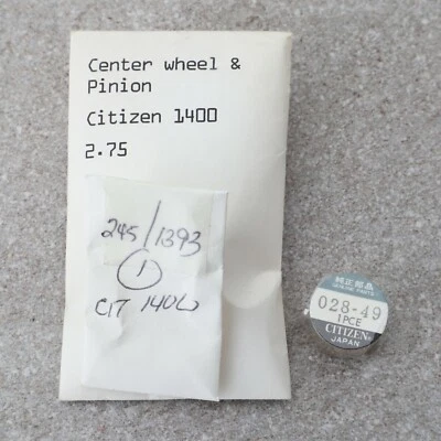 Rueda central Citizen NOS con pieza de reloj de piñón para reparaciones repuestos relojeros Foto 1 de 2