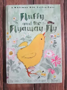 Vintage Fluffy and the Flyaway Fly Whitman GROSSES Tell-n-Tale Buch 1966 Carlson - Bild 1 von 6