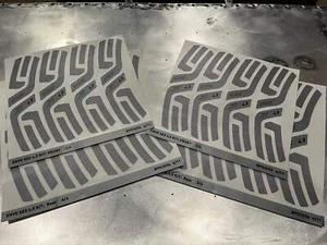 Enve SES Wheel Decal set - 4.5 UAE Silver - Picture 1 of 1