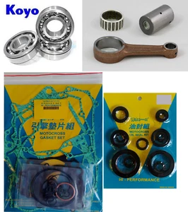 Bottom End Engine Rebuild Kit Yamaha YZ426F 2001-2002 Con Rod Bearings Gaskets - Picture 1 of 7