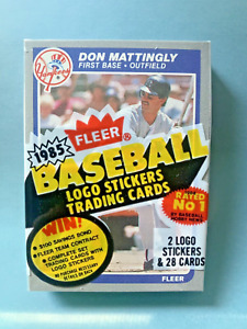 1985 Fleer Cello Unopened Pack Don Mattingly On Front poss. Clemens Puckett RC