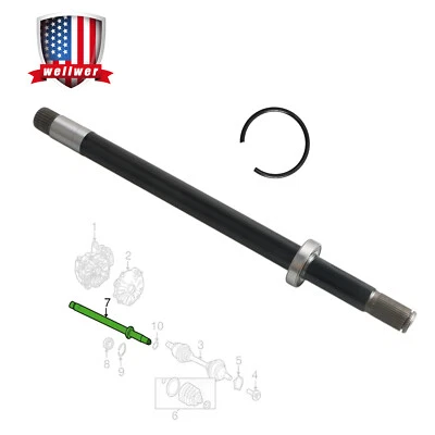 Eje delantero eje intermedio apto para Mercedes Benz C300 C350 GLK250 A2213300701 Foto 1 de 4