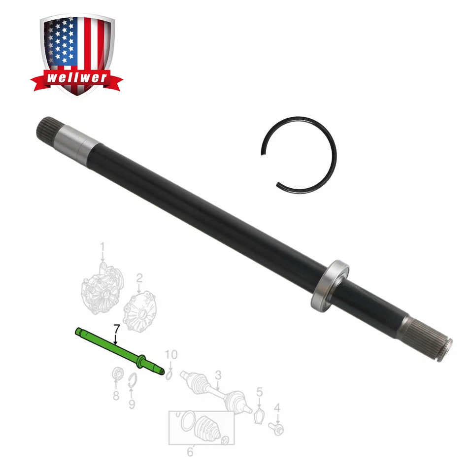 Eje delantero eje intermedio apto para Mercedes Benz C300 C350 GLK250 A2213300701 Foto 1 de 4