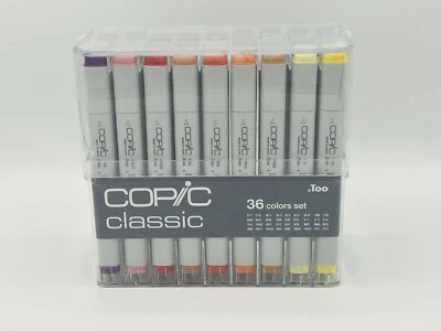 Copic Classic Marker 36 Piece Set ***SHIP FROM USA*** - Image 1 of 3