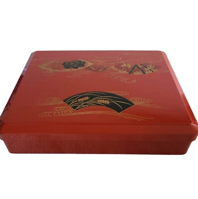 Fiambrera para servir de almacenamiento Bento Box lacado Foto 1 de 4