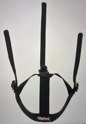 New Diamond Baseball Or Umpire Face Mask Harness, Black
