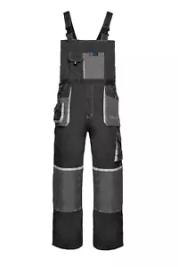 Lätzchen und Zahnspange Overalls, Multi-Pocket Cargo, dreifach genäht Hi Vis, UK LAGER! 24 Stunden - Bild 1 von 14