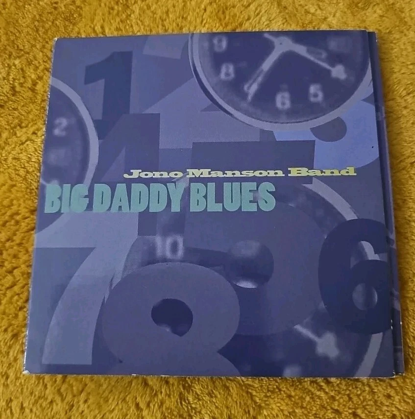 Jono Manson Band Big Daddy Blues 1995 CD Promo Single AM Records Foto 1 de 4