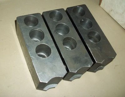 Set of 3  Soft Jaws, 1 3/4"W x 1.95"H X 4 3/4"L - Image 1 of 3