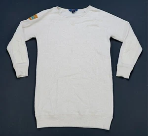 Rare Vintage POLO RALPH LAUREN 67 RL Trees Patch Sweatshirt 2000s Beige Youth XL - Picture 1 of 10