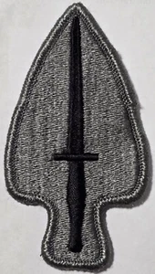 US ARMY 1st SPECIAL OPERATIONS COMMAND SUPPORT PATCH (Subdued) ACU UNIFORM ORIG - Picture 1 of 2