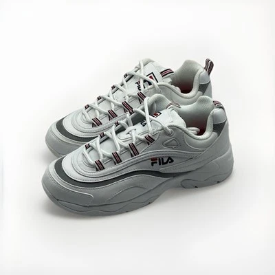 Fila Ray Women's Size 8.5 White Low Top Leather Sneaker New! - Image 1 of 4