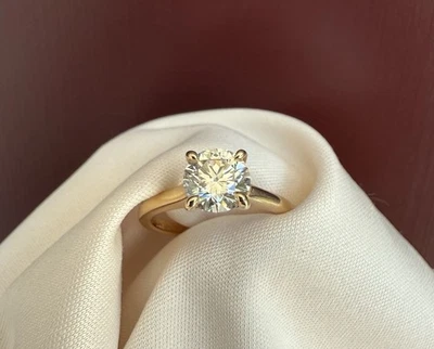 anillo solitario diamantes Foto 1 de 4