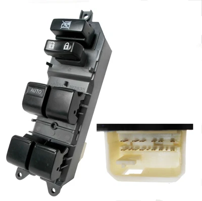 Interruptor de ventana delantera izquierda de 4 puertas para Toyota Tacoma 2012-2014 Foto 1 de 3