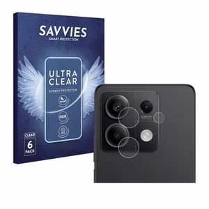 6x Folie für Xiaomi Redmi Note 13 Pro 5G (NUR Kameraschutz) Schutzfolie  - Zdjęcie 1 z 11