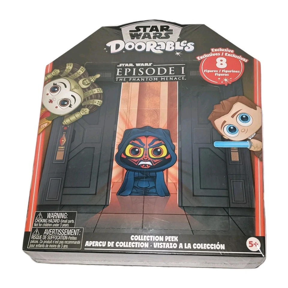 迪士尼 Doorables 星球大战幻影威胁第一集系列 Peek 8 公仔 — 第 1/4 张图片