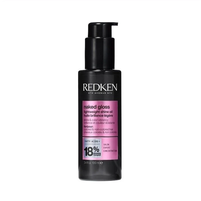 Redken 酸性色光泽裸光泽轻质光泽油 3.4 盎司 — 第 1/1 张图片