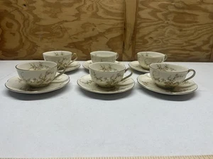 6 Sets Theodore Haviland New York ROSALINDE Tassen & Untertassen sehr guter Zustand - Bild 1 von 11