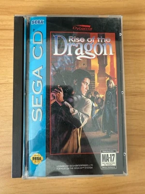 Rise of the Dragon Complete CIB Sega CD 1994 - Image 1 of 4